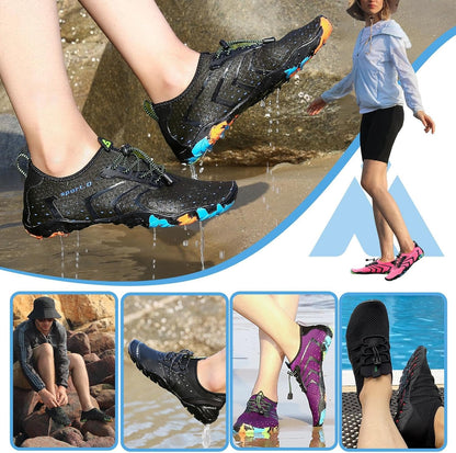 Water Shoes for Women Men Barefoot Beach Shoe Quick Dry Aqua Swim Socks for Surfing Yoga Size 4.5-15 Women/3-13.5 Men